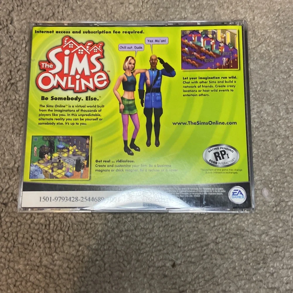 Sims EA PC Windows Games with 2 expansion packs Livin’ Large and Unleashed